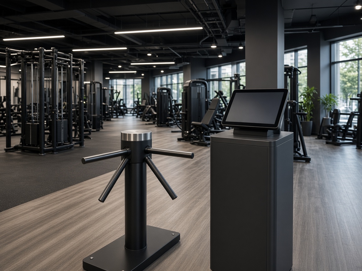 Smart gym with digital member access control